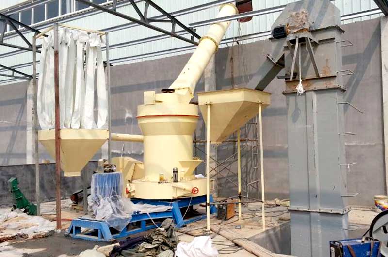 高压微粉磨现场图