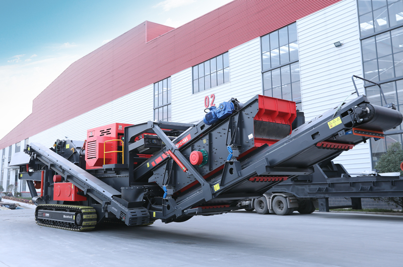 建筑垃圾破碎机实拍图